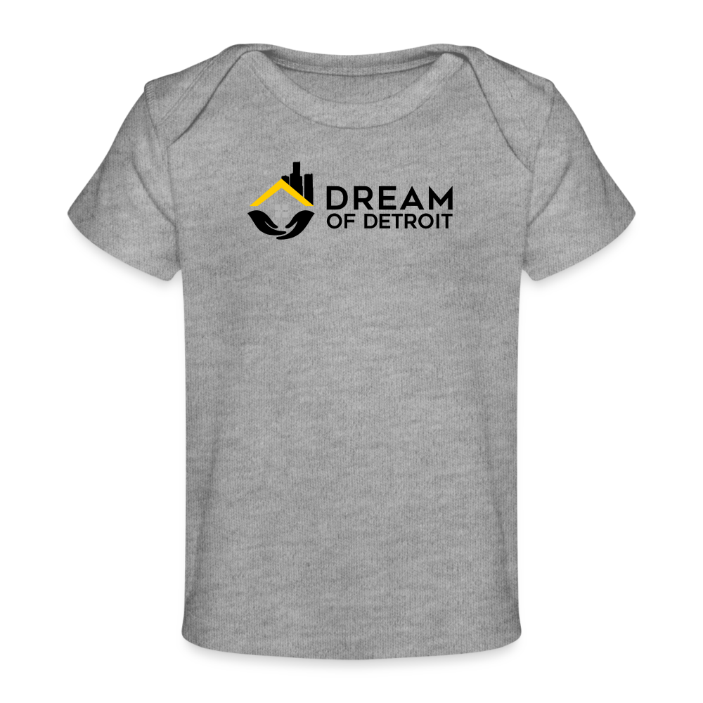 DREAM Organic Baby T-Shirt - heather grey