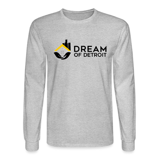 DREAM Long Sleeve T-Shirt - heather gray